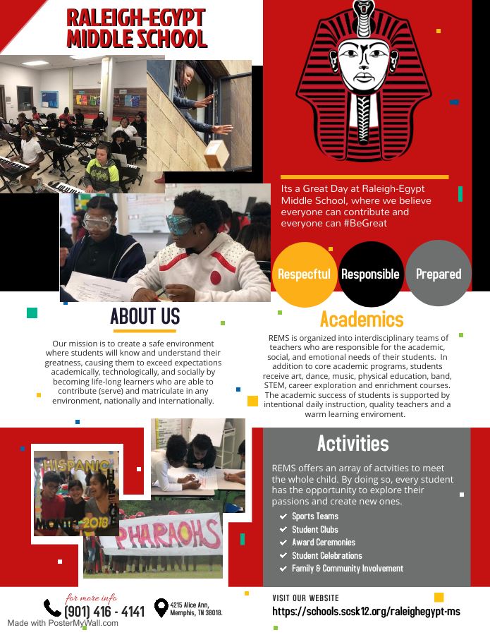 School Showcase Flyer